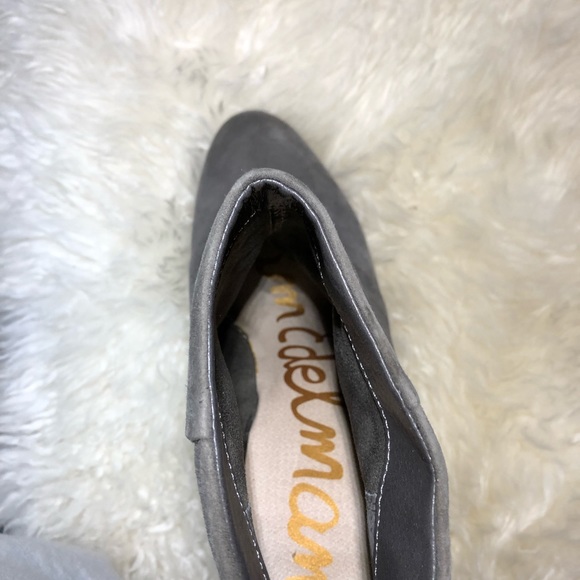 Sam Edelman Suede Crocodile Heeled Boot - Picture 7 of 8